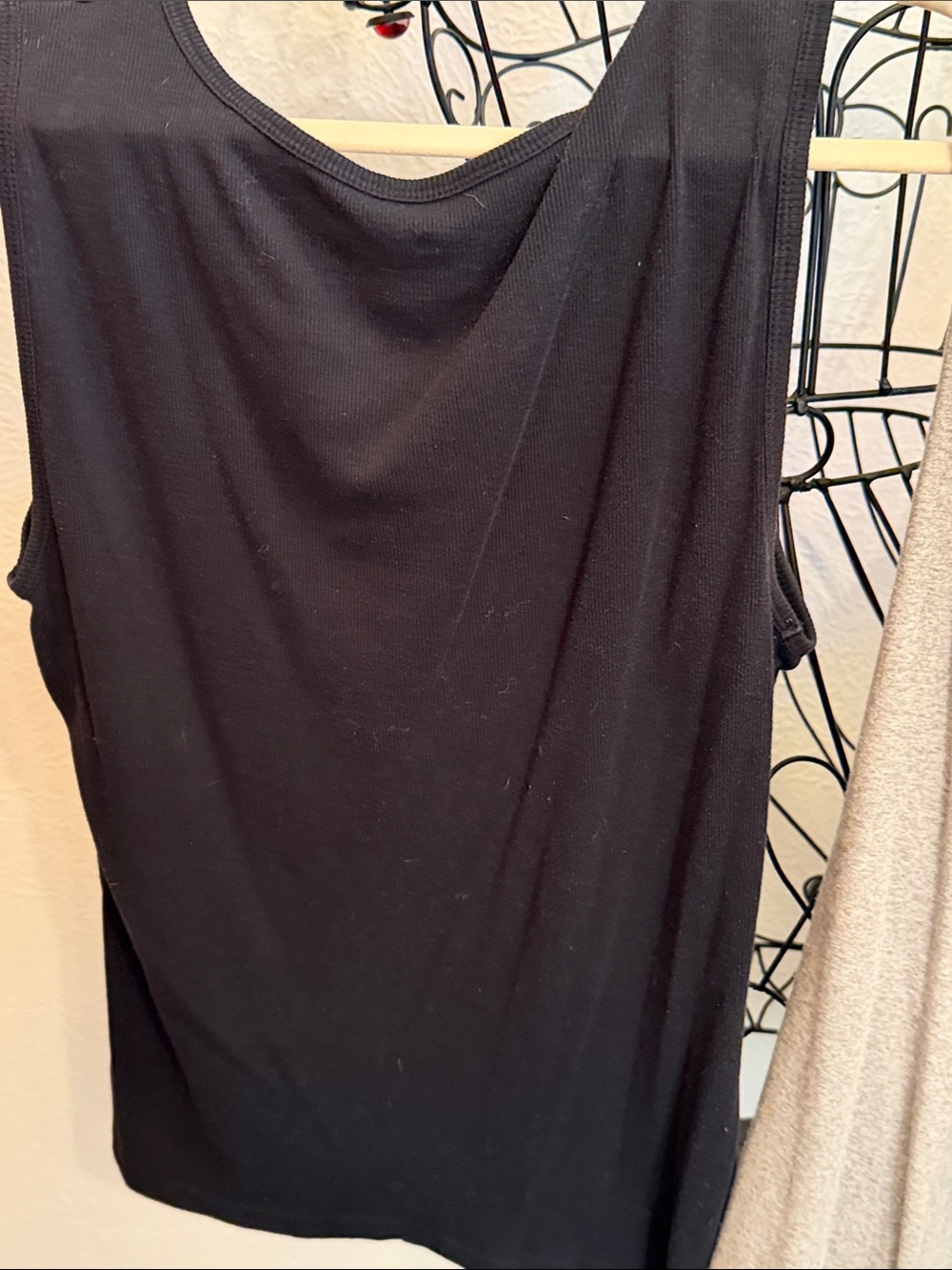 π¦π¦π¦3 for 12$π¦π¦π¦Casual Tank Top - Black and Heather Gray - Picture 4 of 5